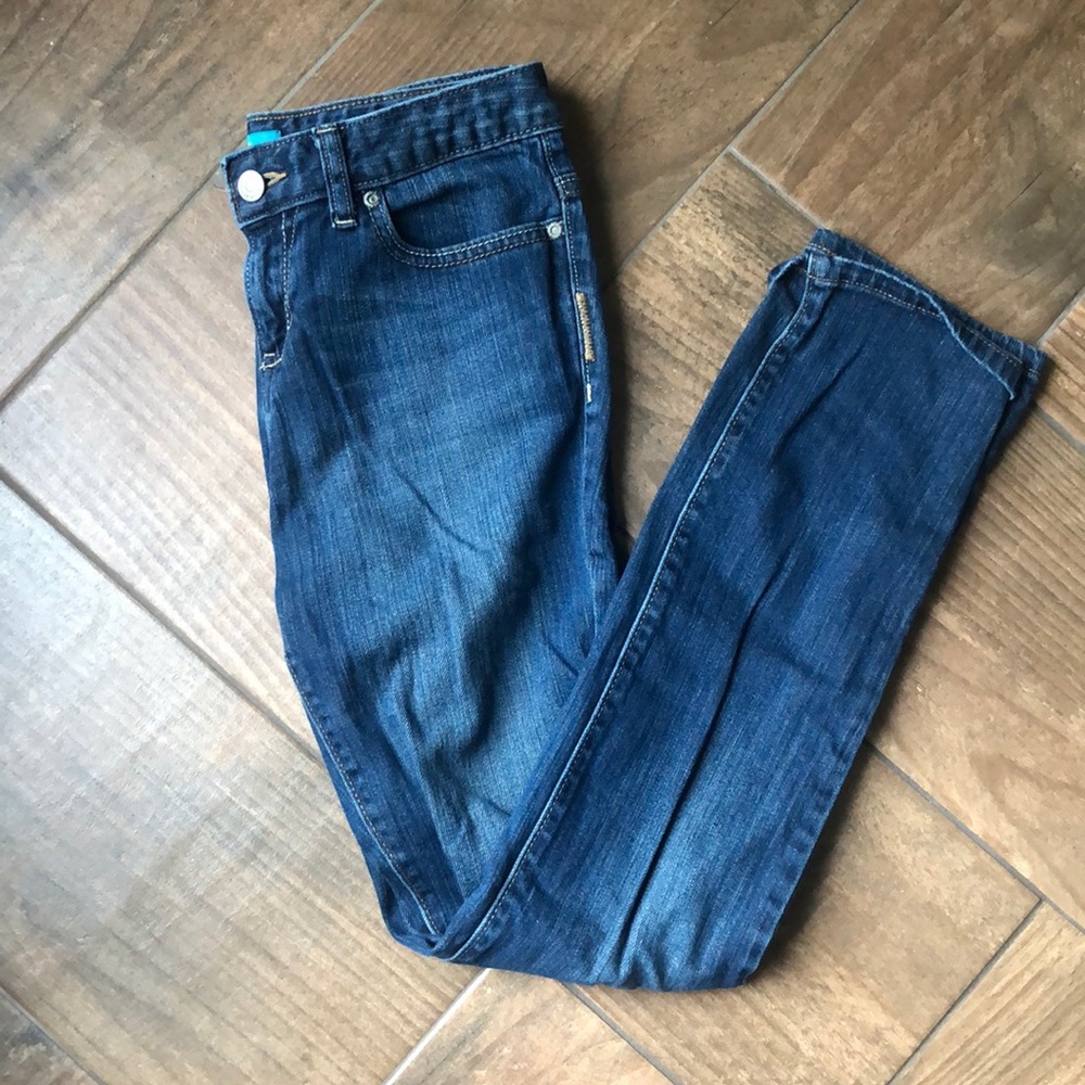 Old Navy grill denim skinny jeans size 14